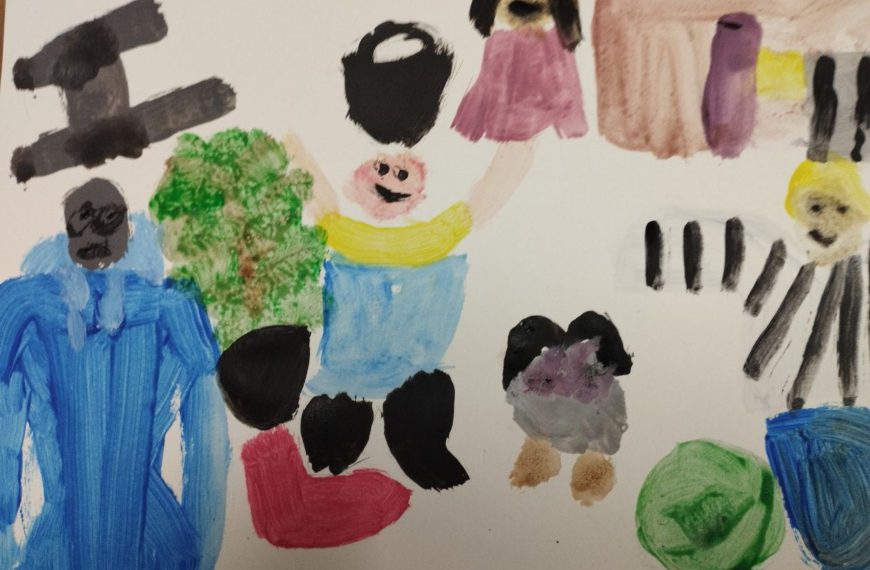 Papier, Schere oder Stein? Collage, Malerei und Spiele zur Hinterfragung von Geschlechterrollen